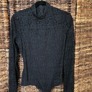 Guess Black Top Body Suit